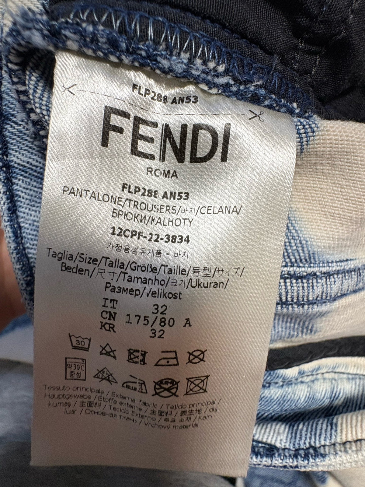 Fendi - Other - Denim - Jeans - Multicolour - (32)