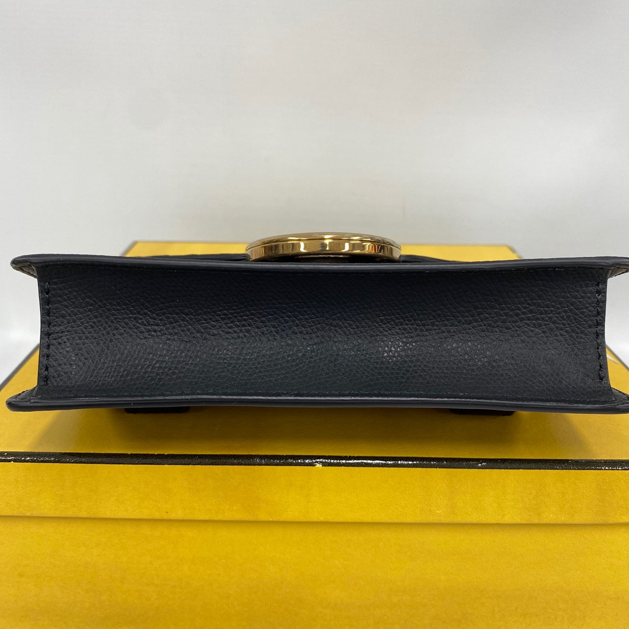 Fendi - Other - Grained leather and coated canvas - Black, Brown, Red with Gold-Tone Hardware - (mini)