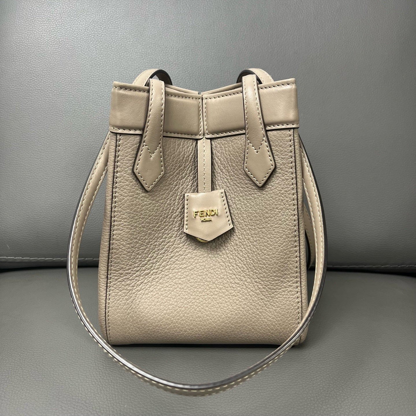 Fendi - Other - Leather - Grey - (mini)