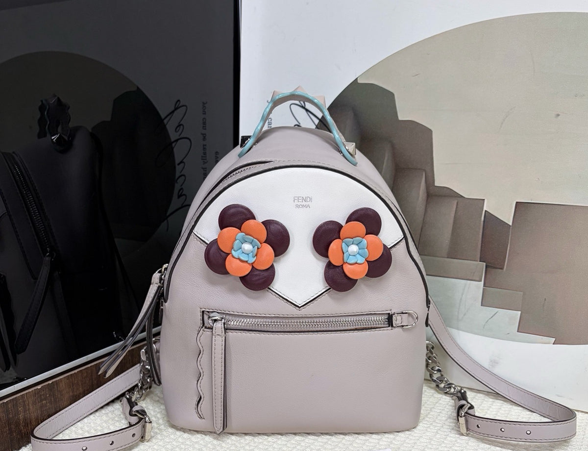Fendi - Other - Leather - Grey - (mini)