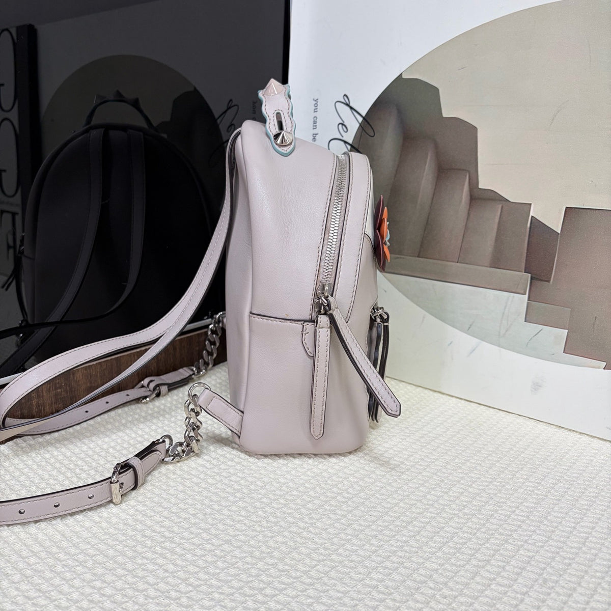 Fendi - Other - Leather - Grey - (mini)