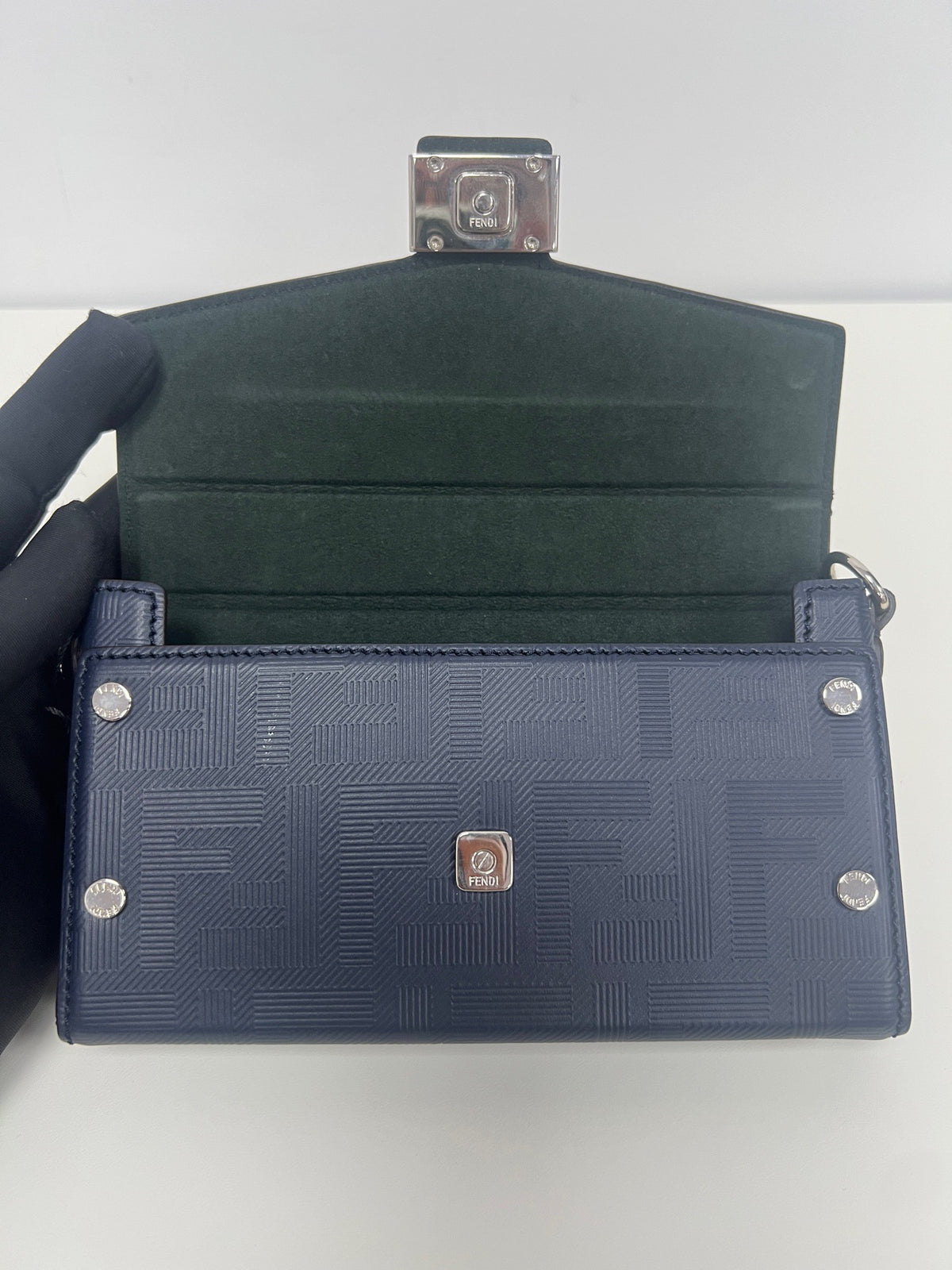 Fendi - Other - Leather - Navy - (mini)