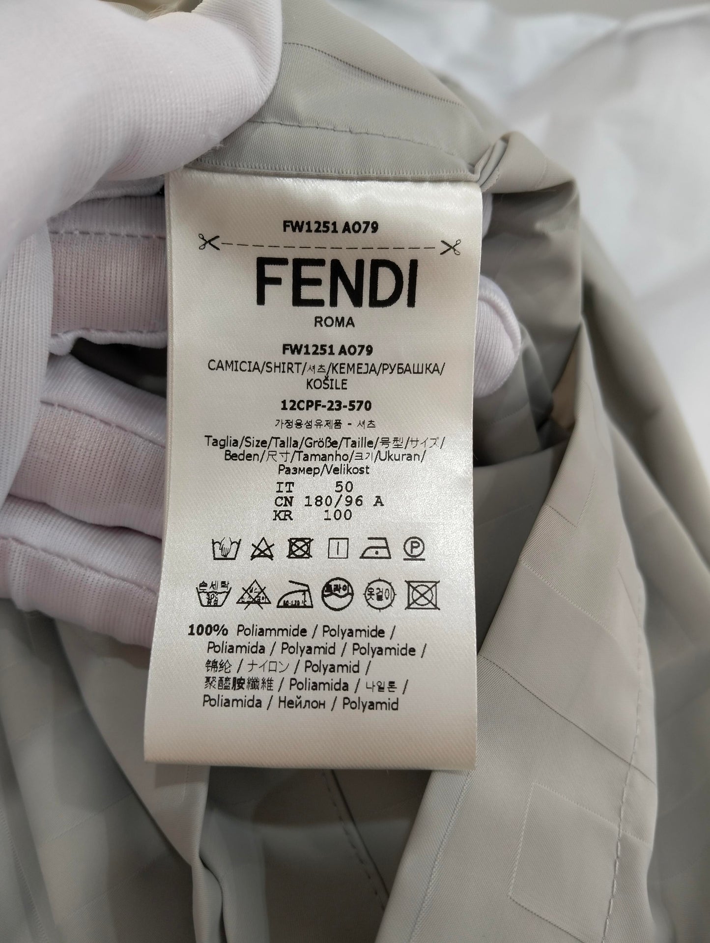 Fendi - Other - Polyamide - Grey - (50)