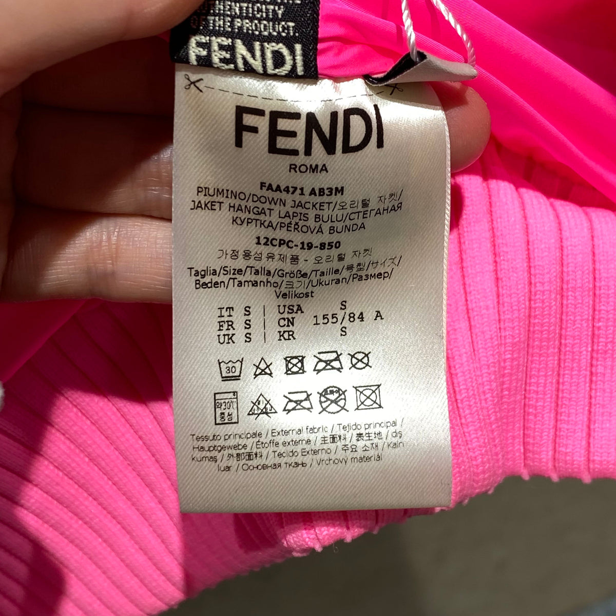 Fendi - Other - Polyamide - Pink - (S)