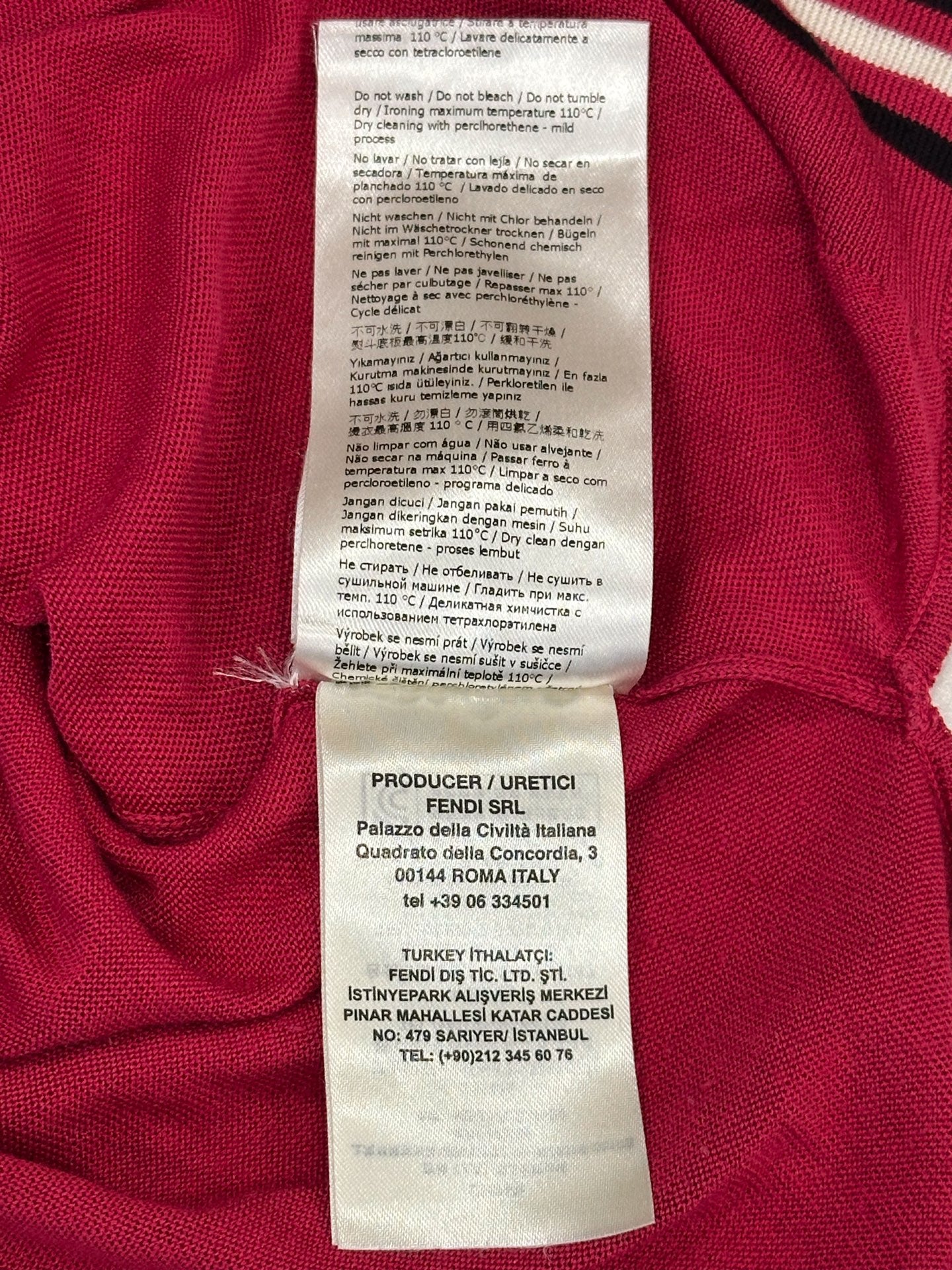 Fendi - Other - Silk - Red - (38)