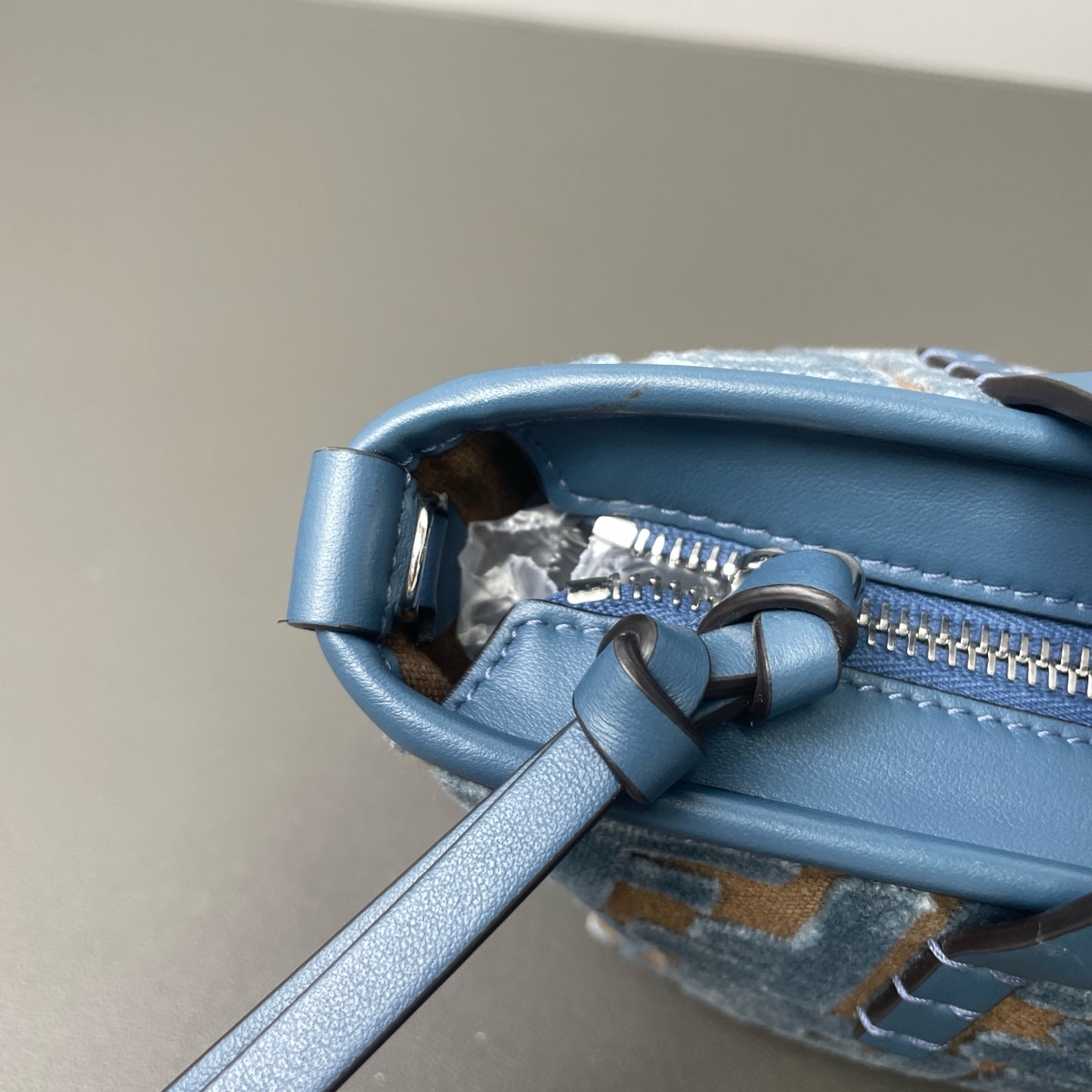 Fendi - Other - Velvet - Blue - (mini)