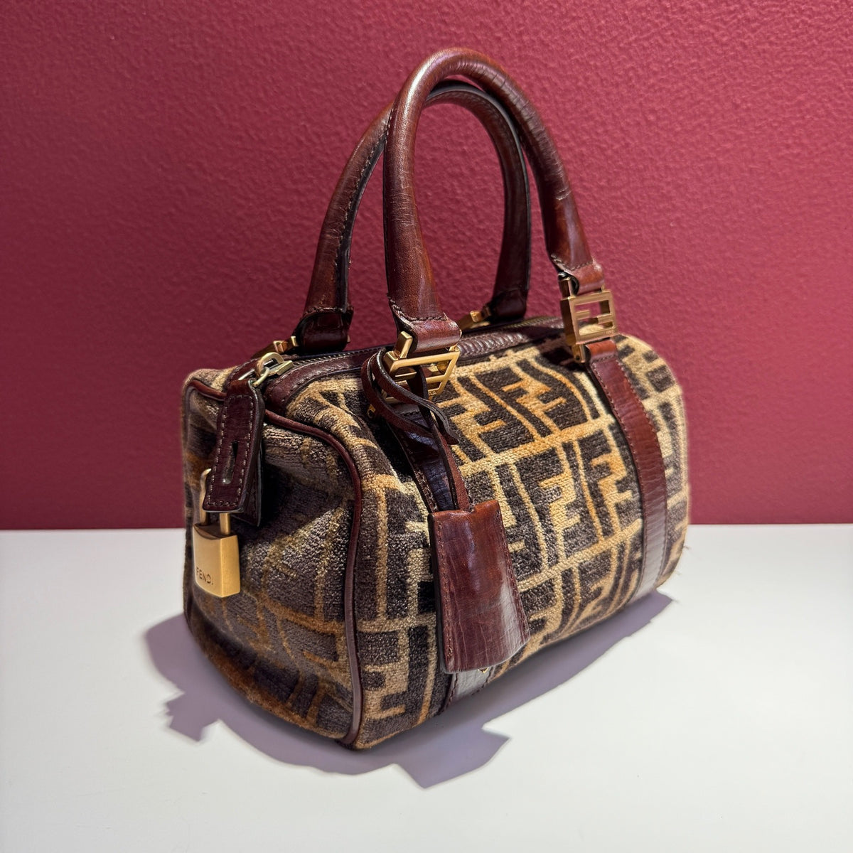 Fendi - Other - Velvet - Brown - (mini)