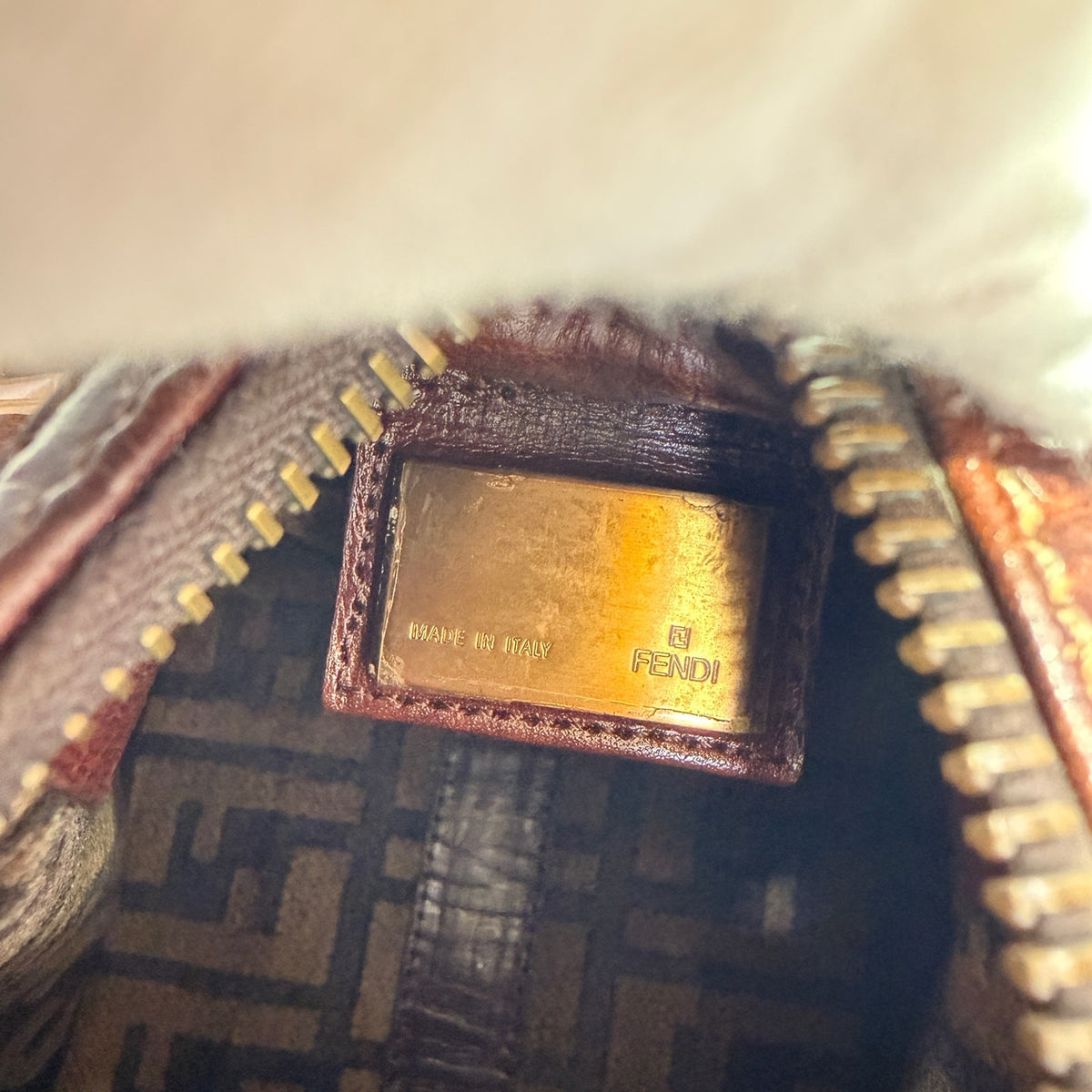 Fendi - Other - Velvet - Brown - (mini)