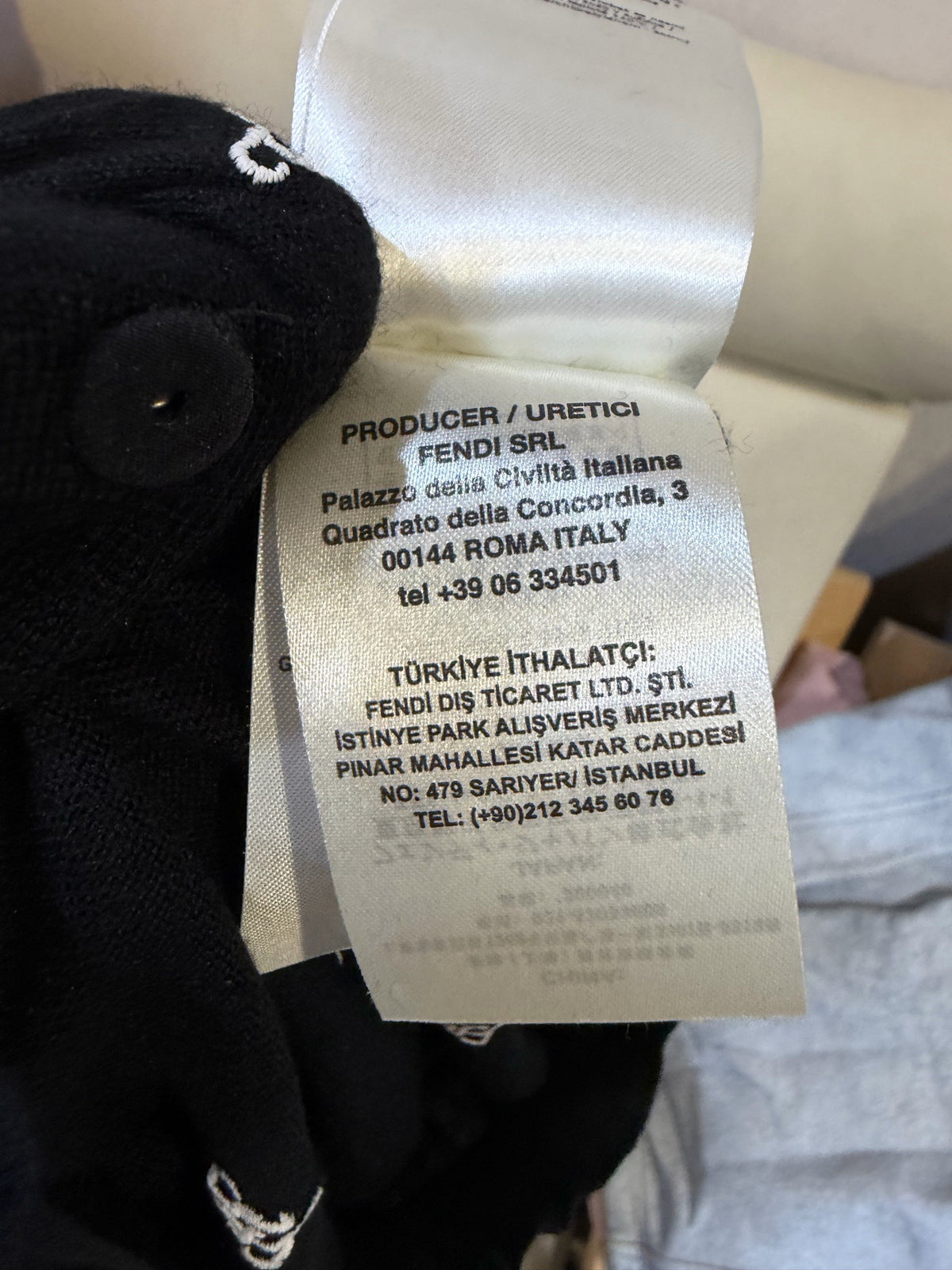 Fendi - Other - Wool - Black - (34)