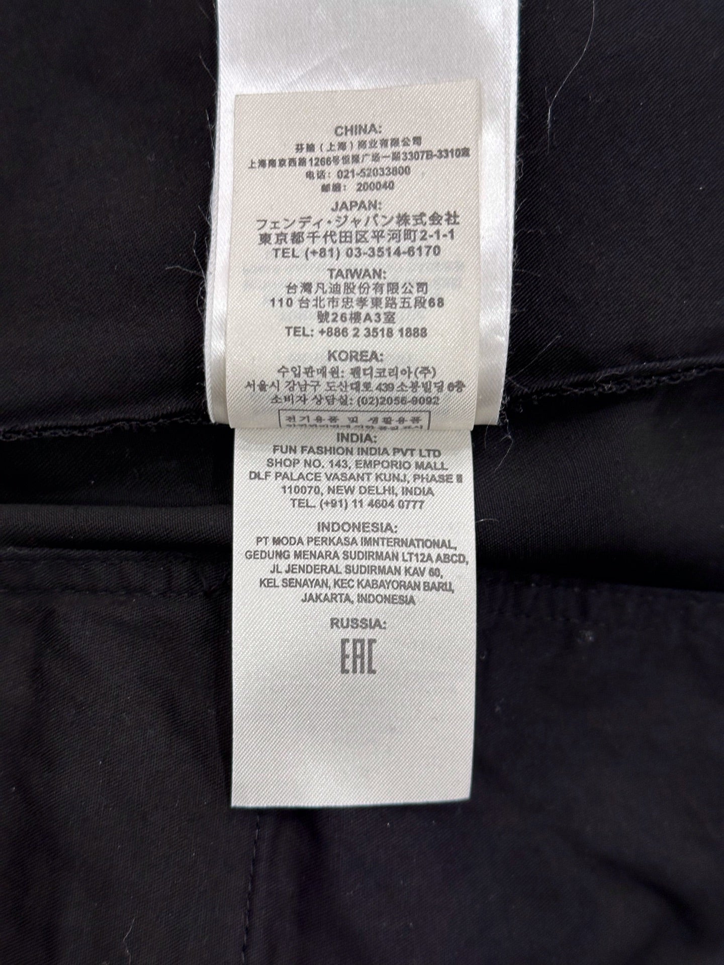 Fendi - Other - Wool - Black - (50)