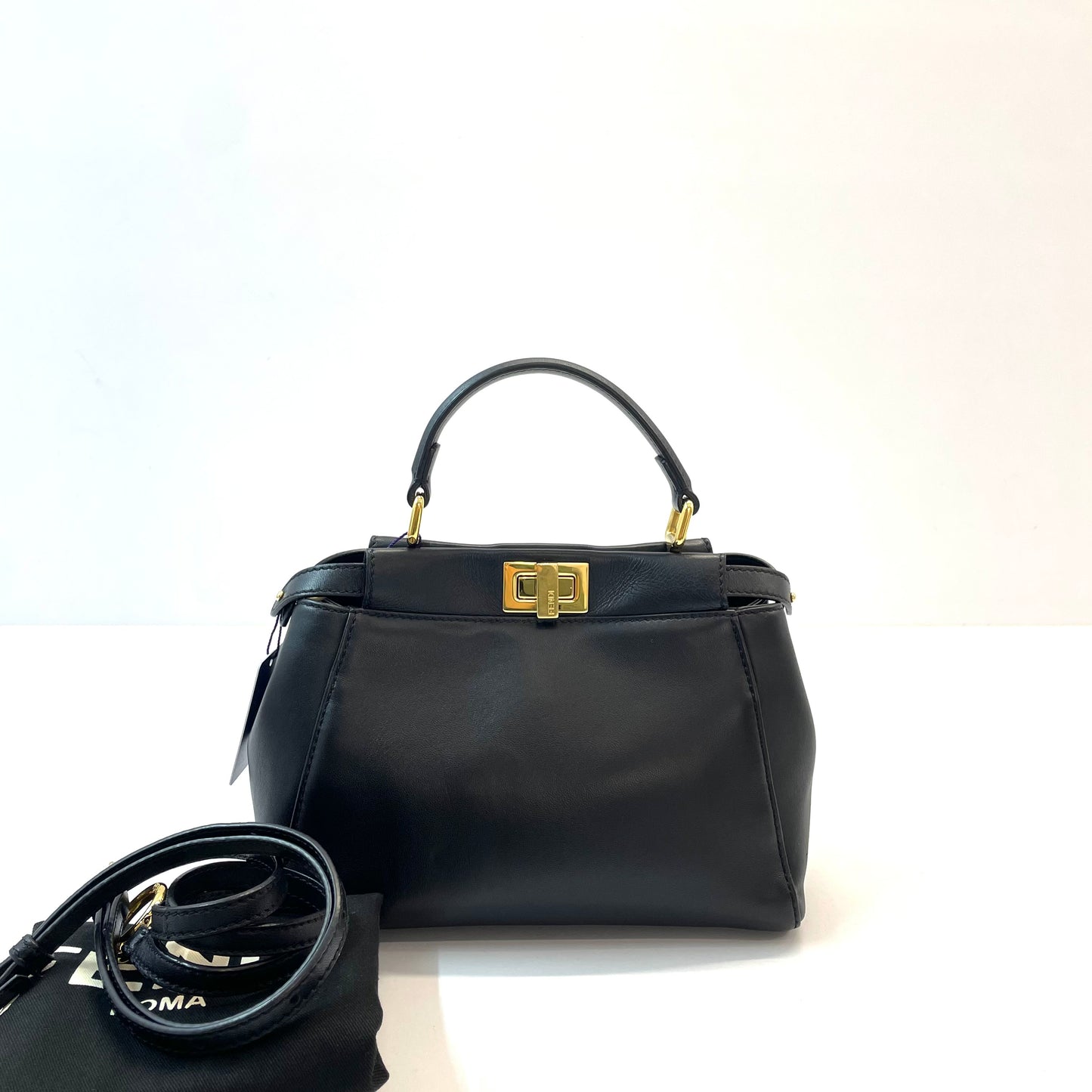 Fendi - Peekaboo - Leather - Black