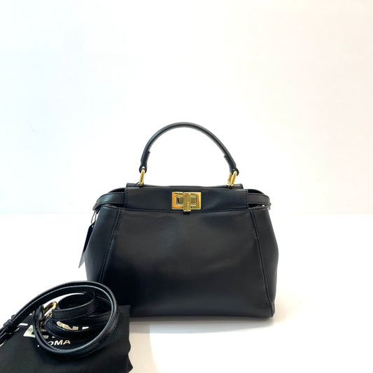 Fendi - Peekaboo - Leather - Black