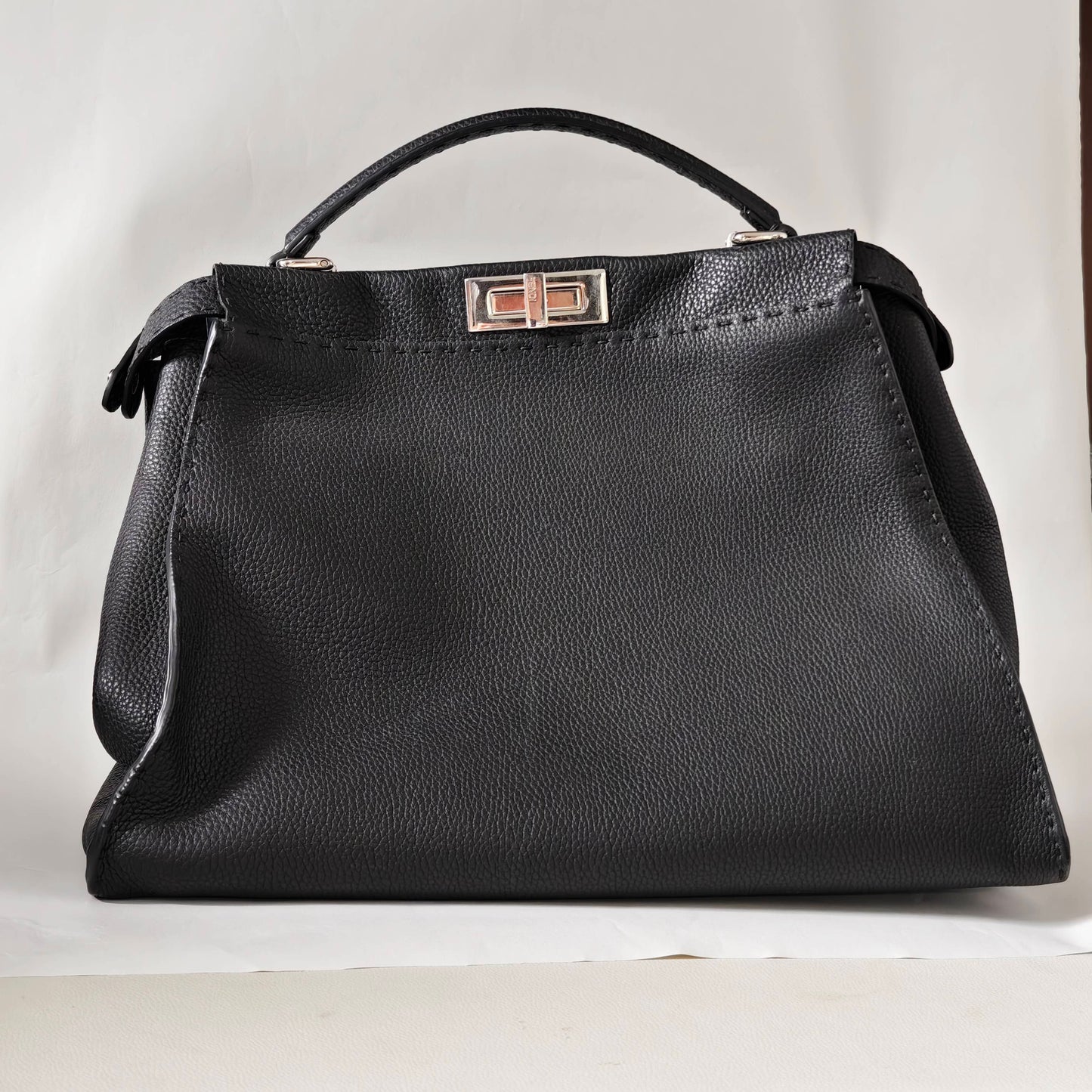 Fendi - Peekaboo - Calfskin - Black - (Other)