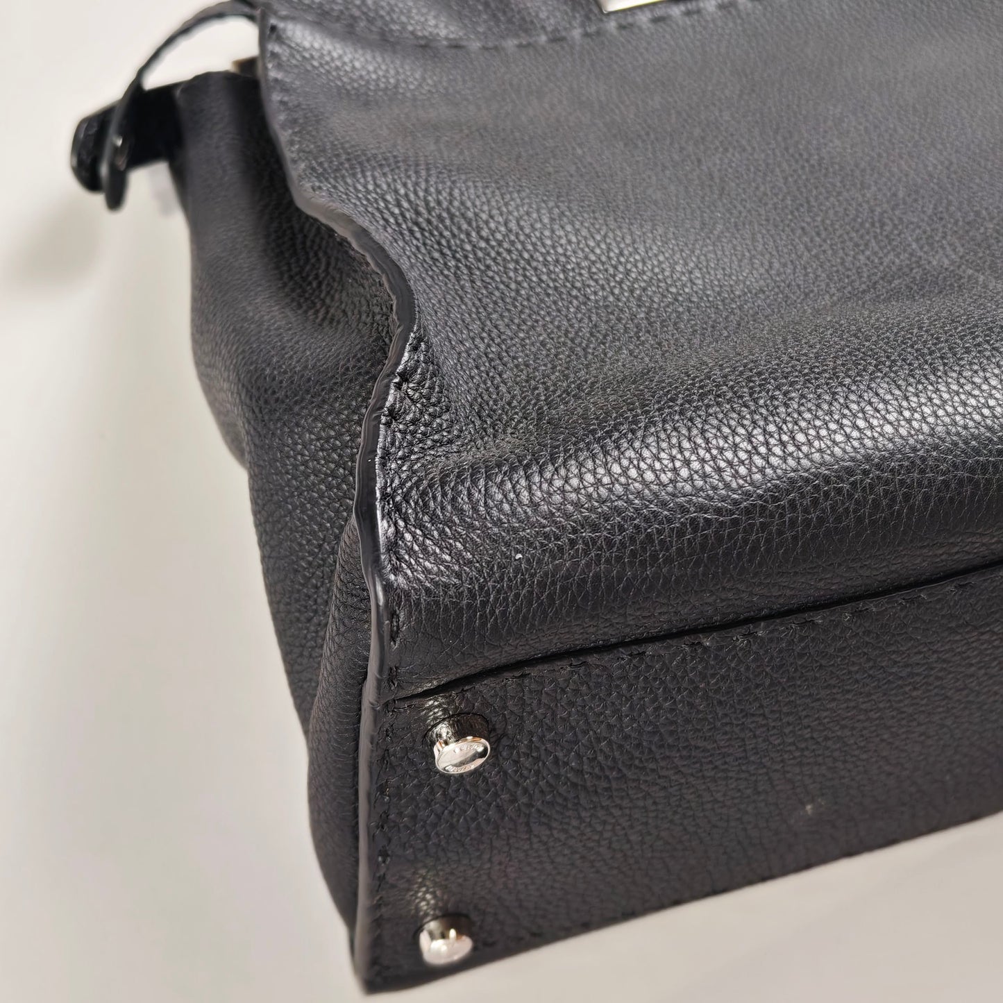 Fendi - Peekaboo - Calfskin - Black - (Other)