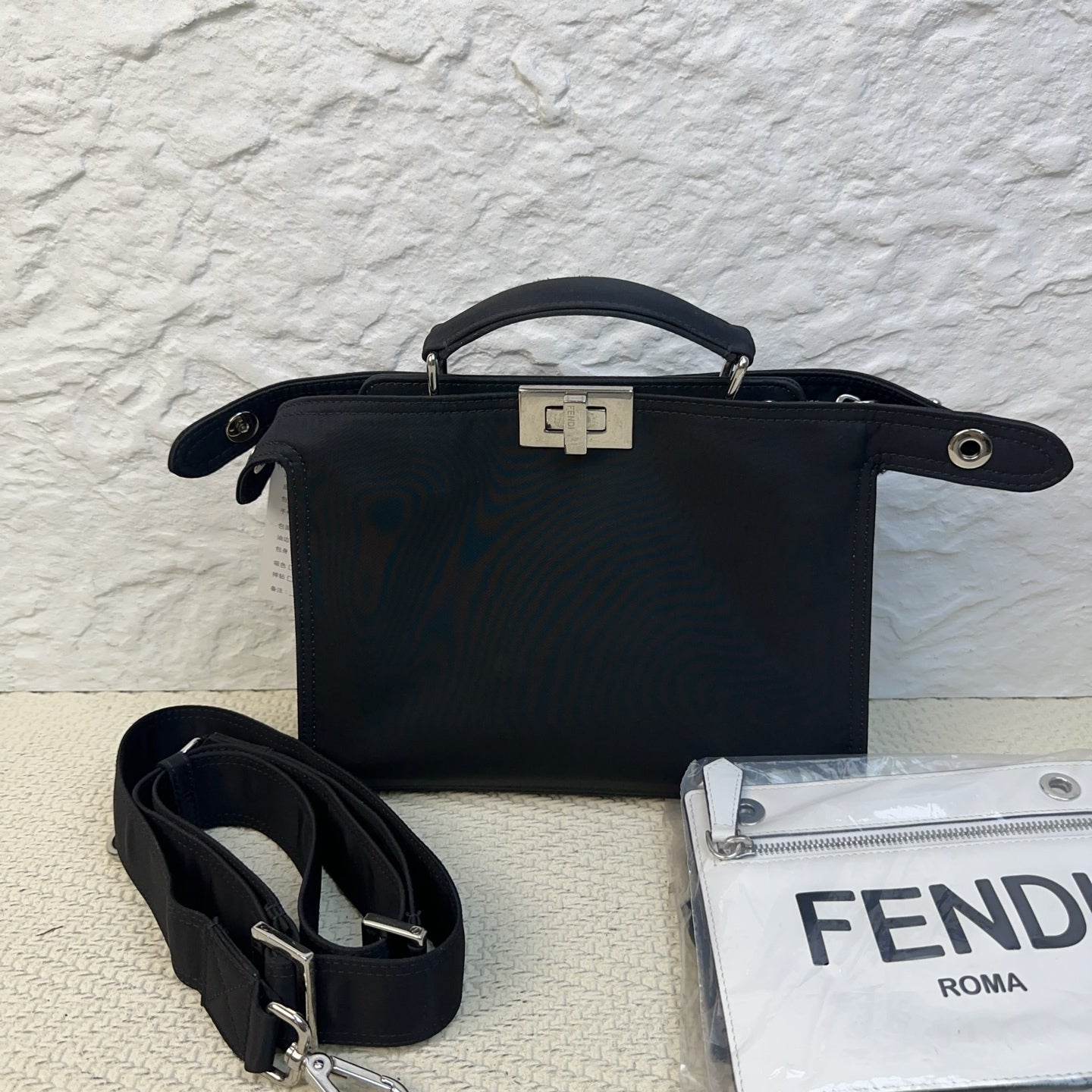 Fendi - Peekaboo - Cloth - Black - (small)