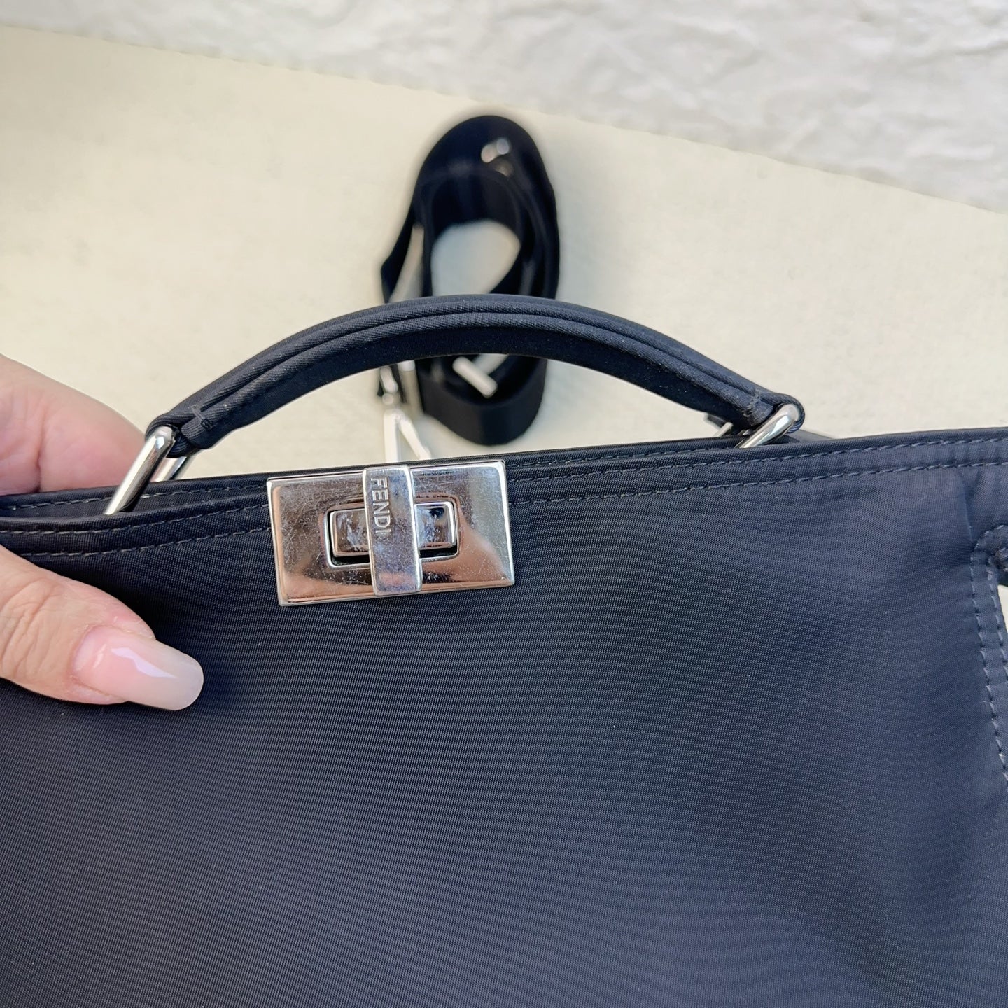 Fendi - Peekaboo - Cloth - Black - (small)