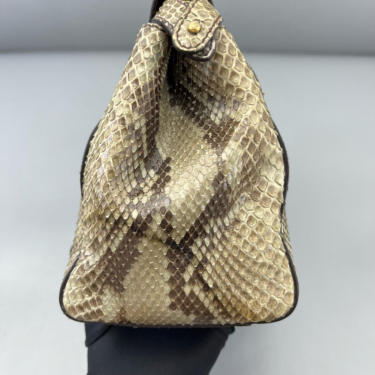 Fendi - Peekaboo - Exotic leathers - Python - Beige - (small)