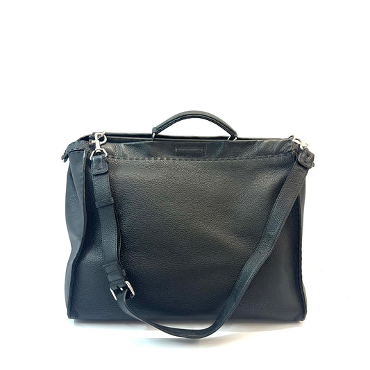 Fendi - Peekaboo Fit - Leather - Black