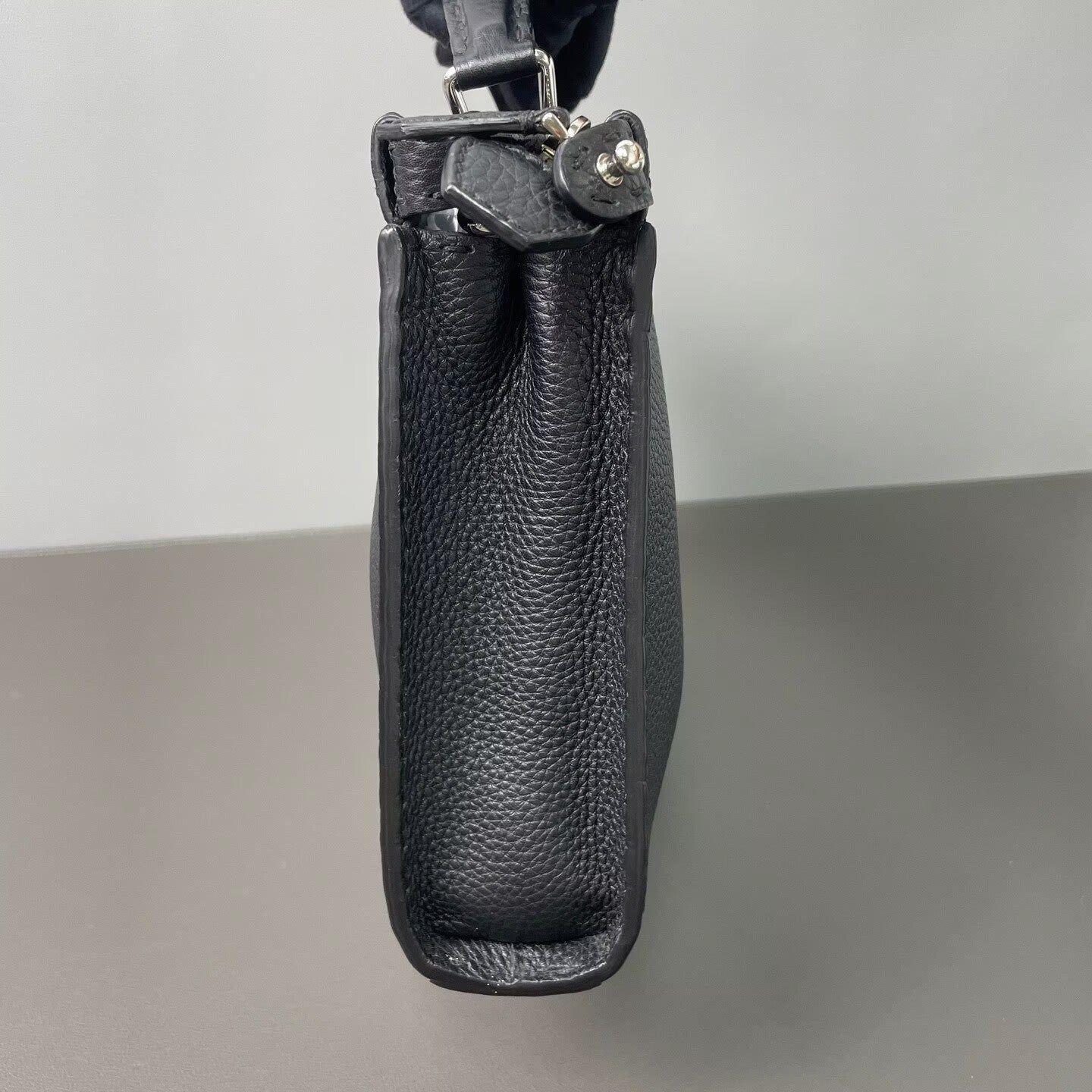 Fendi - Peekaboo Fit - Roman leather - Black - (small)