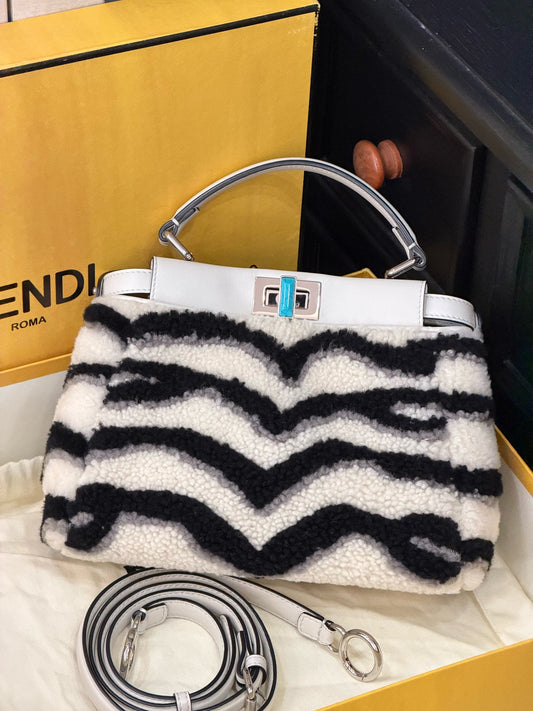 Fendi - Peekaboo - Fur - Shearling - Multicolour