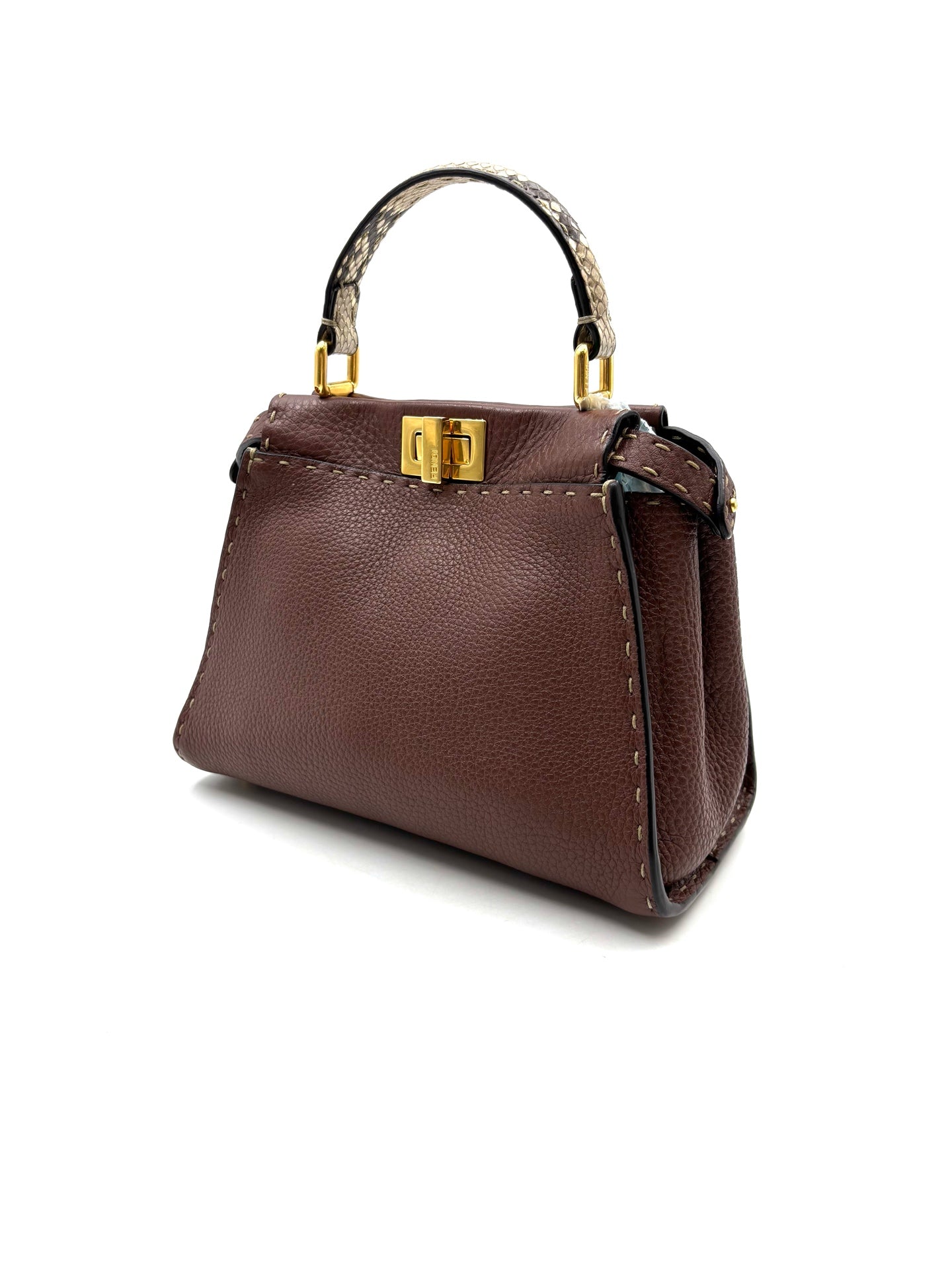 Fendi - Peekaboo Iconic - Leather - Brown