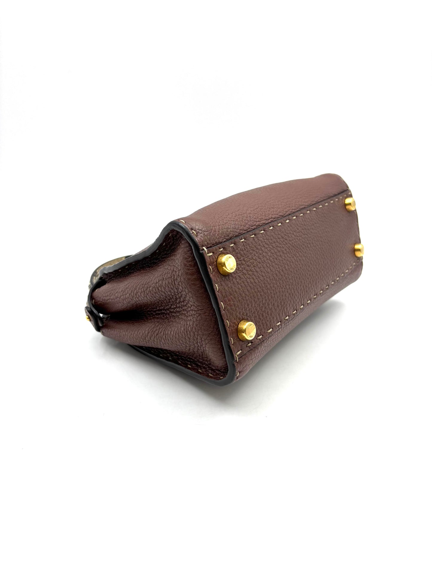 Fendi - Peekaboo Iconic - Leather - Brown