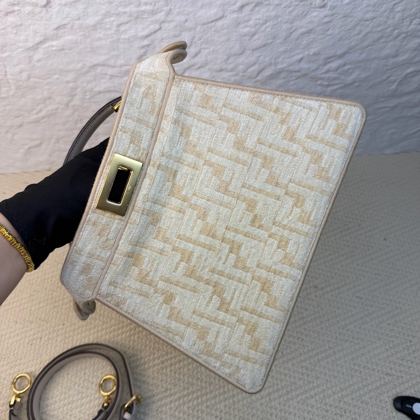 Fendi - Peekaboo ISeeU - Cloth - Beige - (Other)