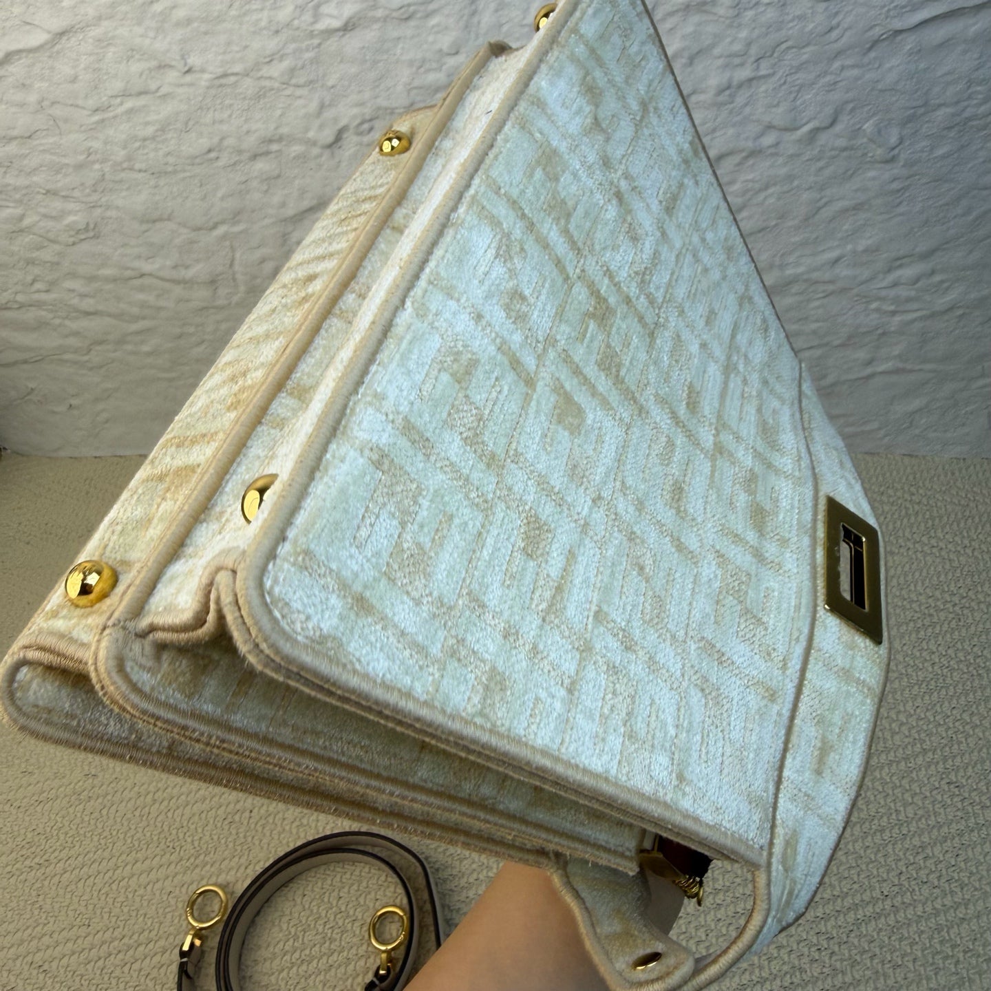 Fendi - Peekaboo ISeeU - Cloth - Beige - (Other)