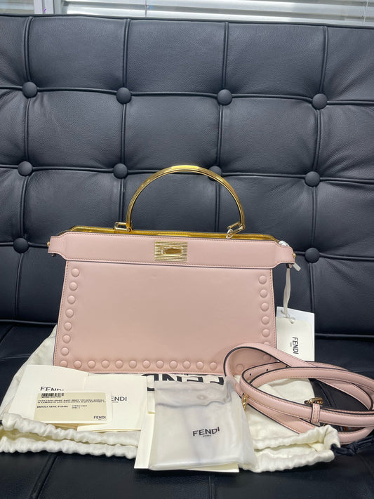 Fendi - Peekaboo ISeeU East-West - Leather - Pink - (Medium)