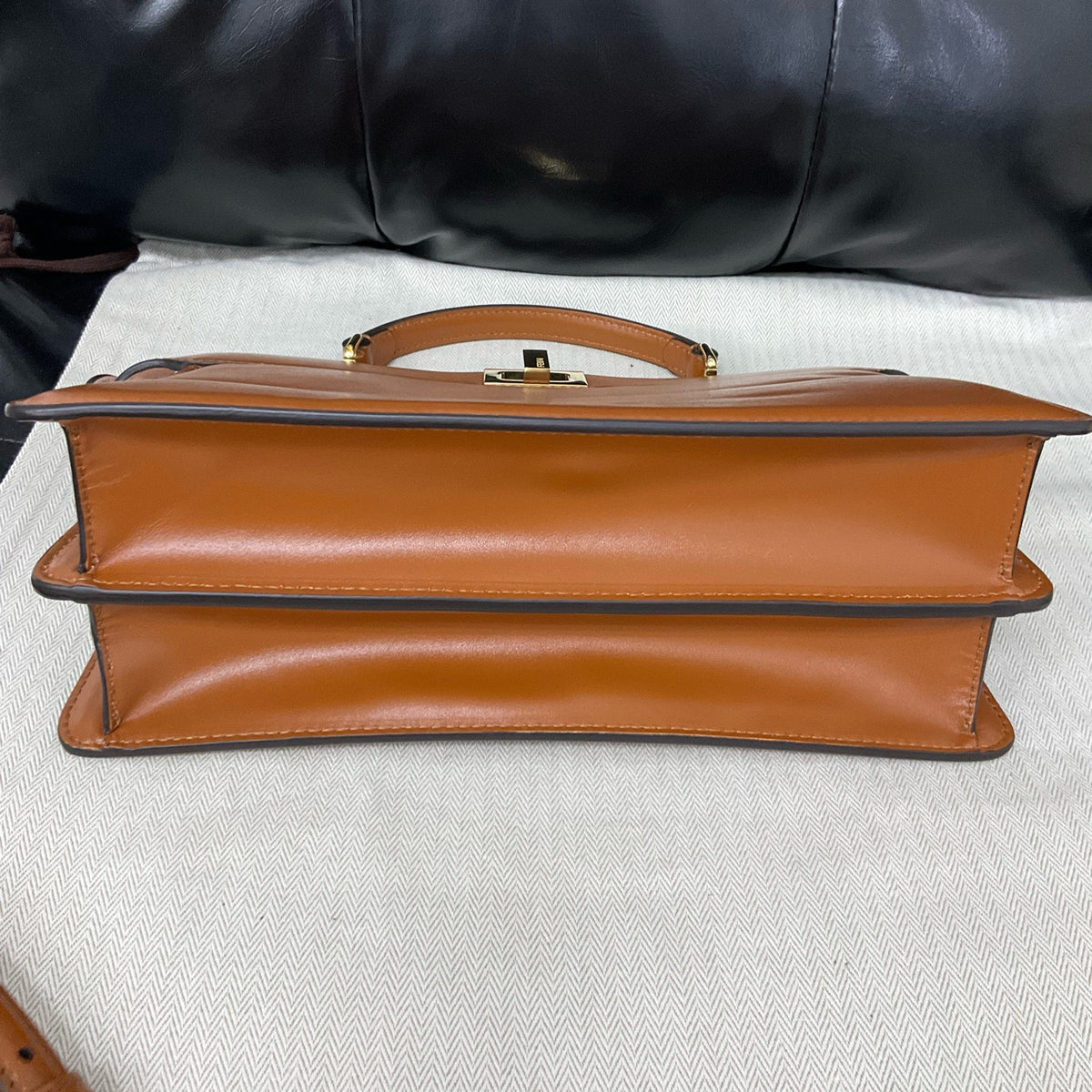 Fendi - Peekaboo ISeeU - Leather - Camel