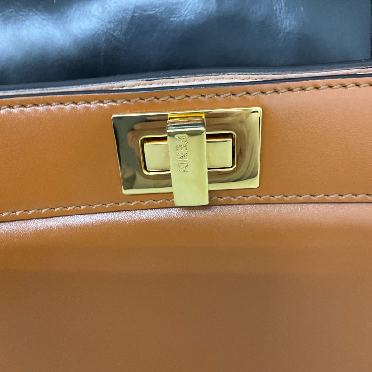Fendi - Peekaboo ISeeU - Leather - Camel