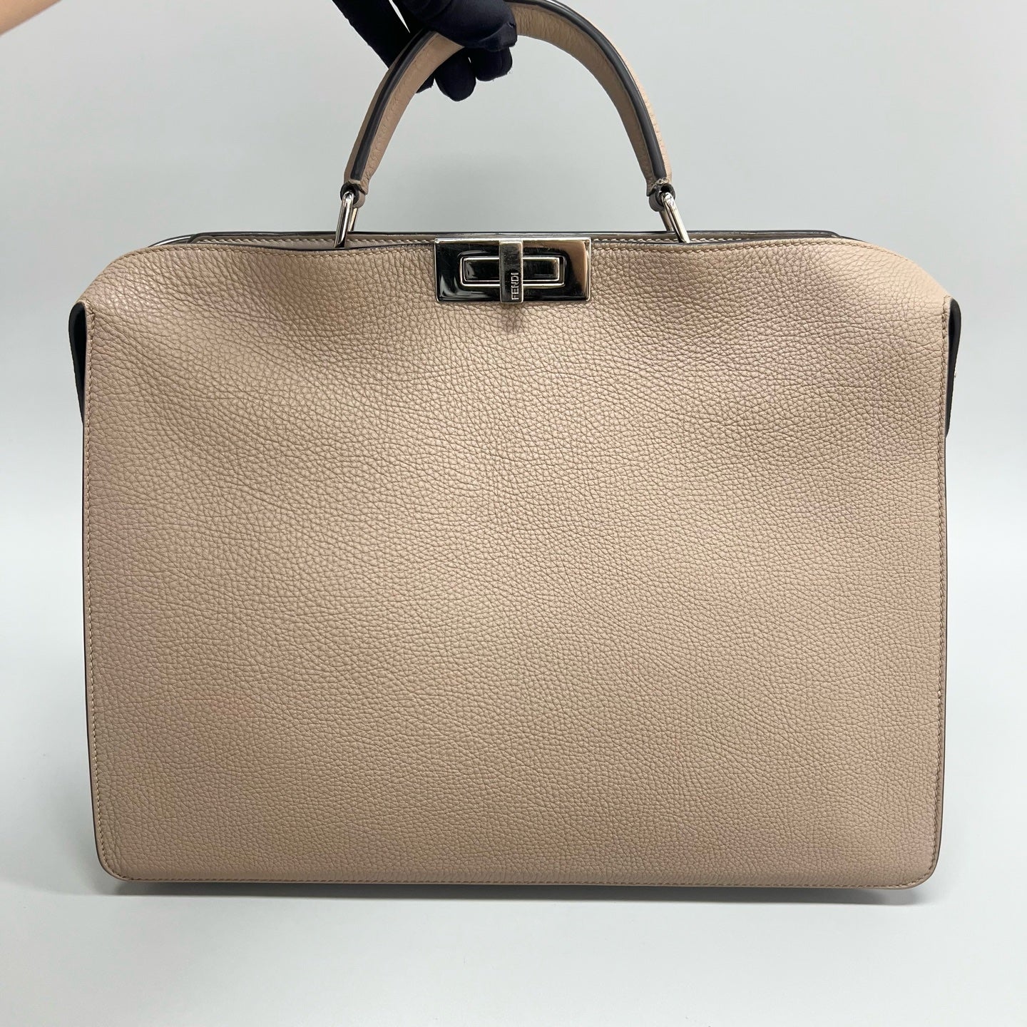 Fendi - Peekaboo Iseeu - Leather - Grey - (large)