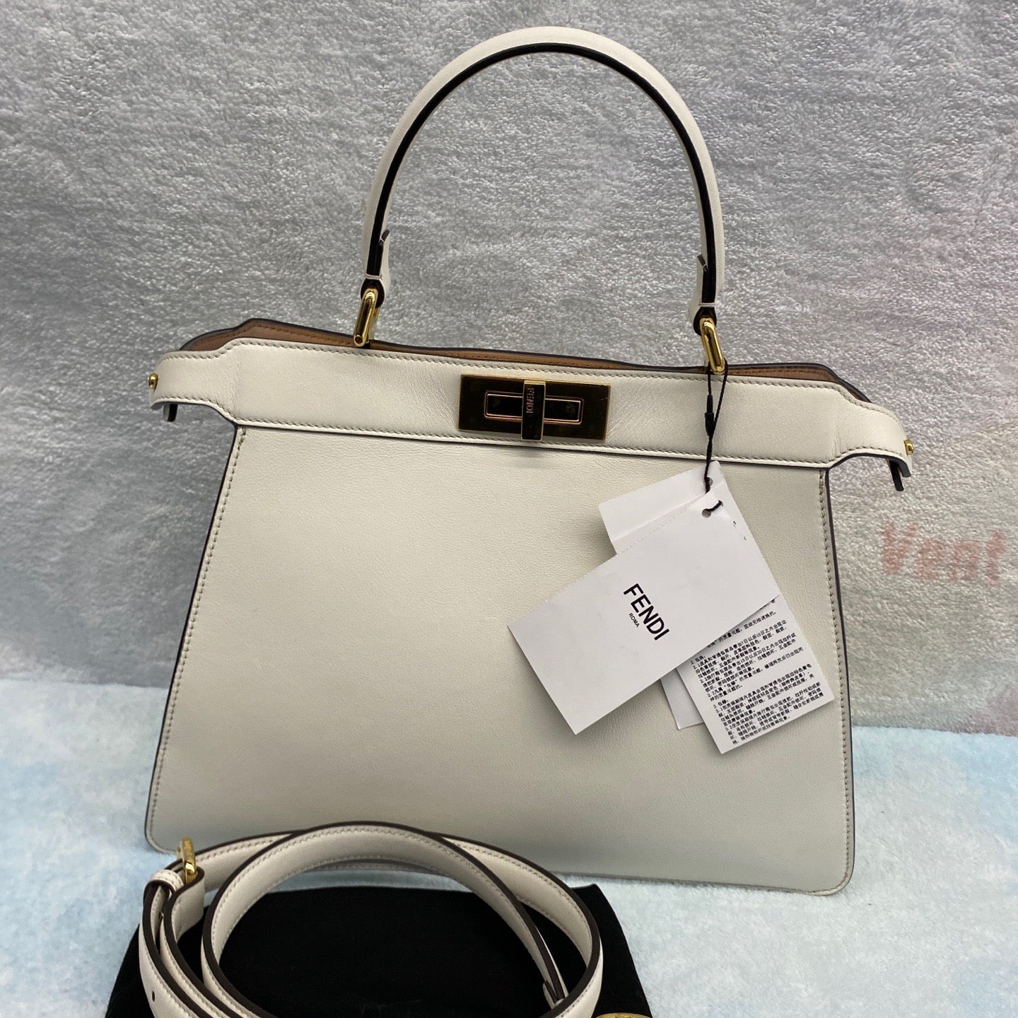 Fendi - Peekaboo ISeeU - Leather - White - (medium)