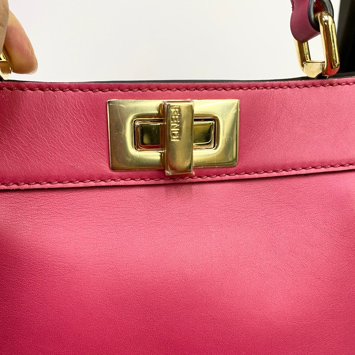 Fendi - Peekaboo ISeeU Small - Leather - Pink - (Small)