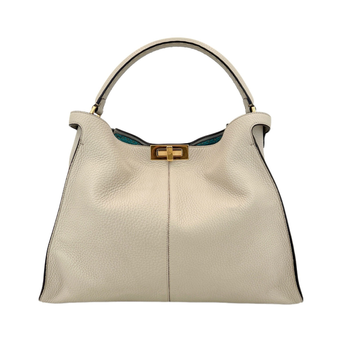 Fendi - Peekaboo Large - Leather - Beige - (large)