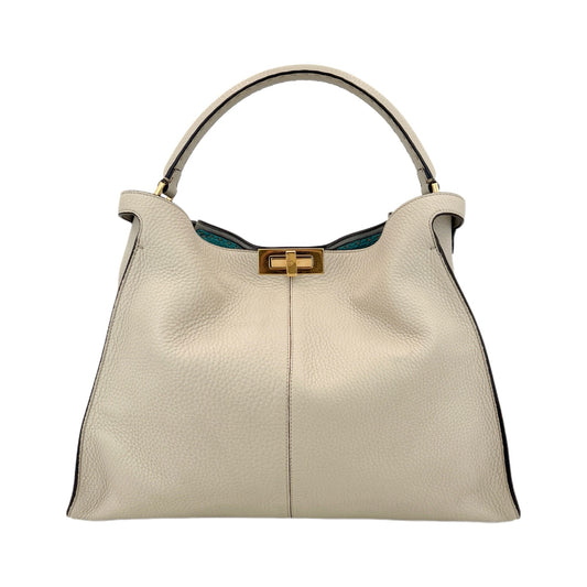 Fendi - Peekaboo Large - Leather - Beige - (large)