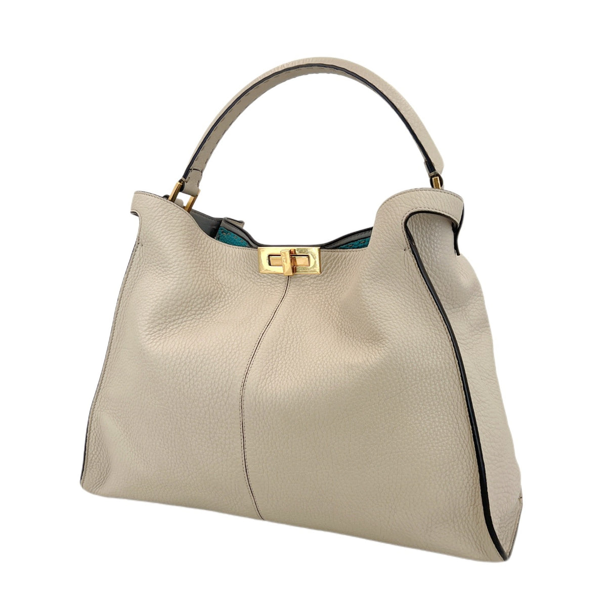 Fendi - Peekaboo Large - Leather - Beige - (large)