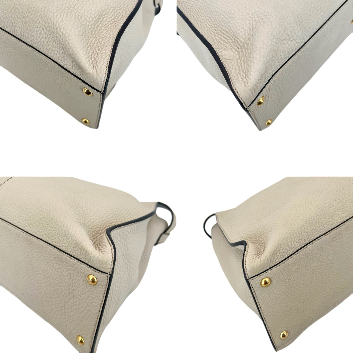 Fendi - Peekaboo Large - Leather - Beige - (large)