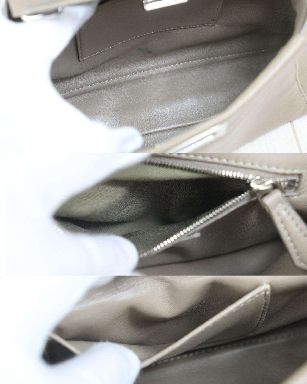 Fendi - Peekaboo - Leather - Beige