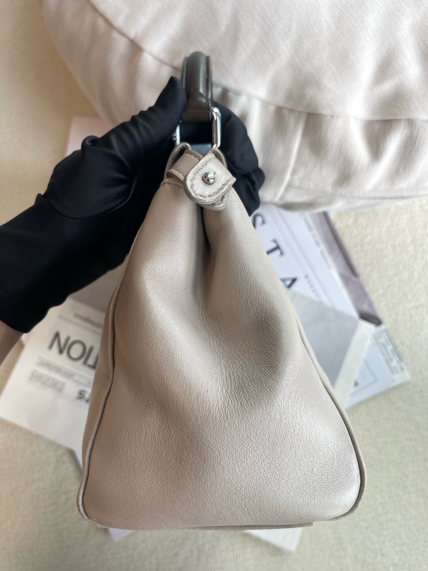 Fendi - Peekaboo - Leather - Beige - (small)