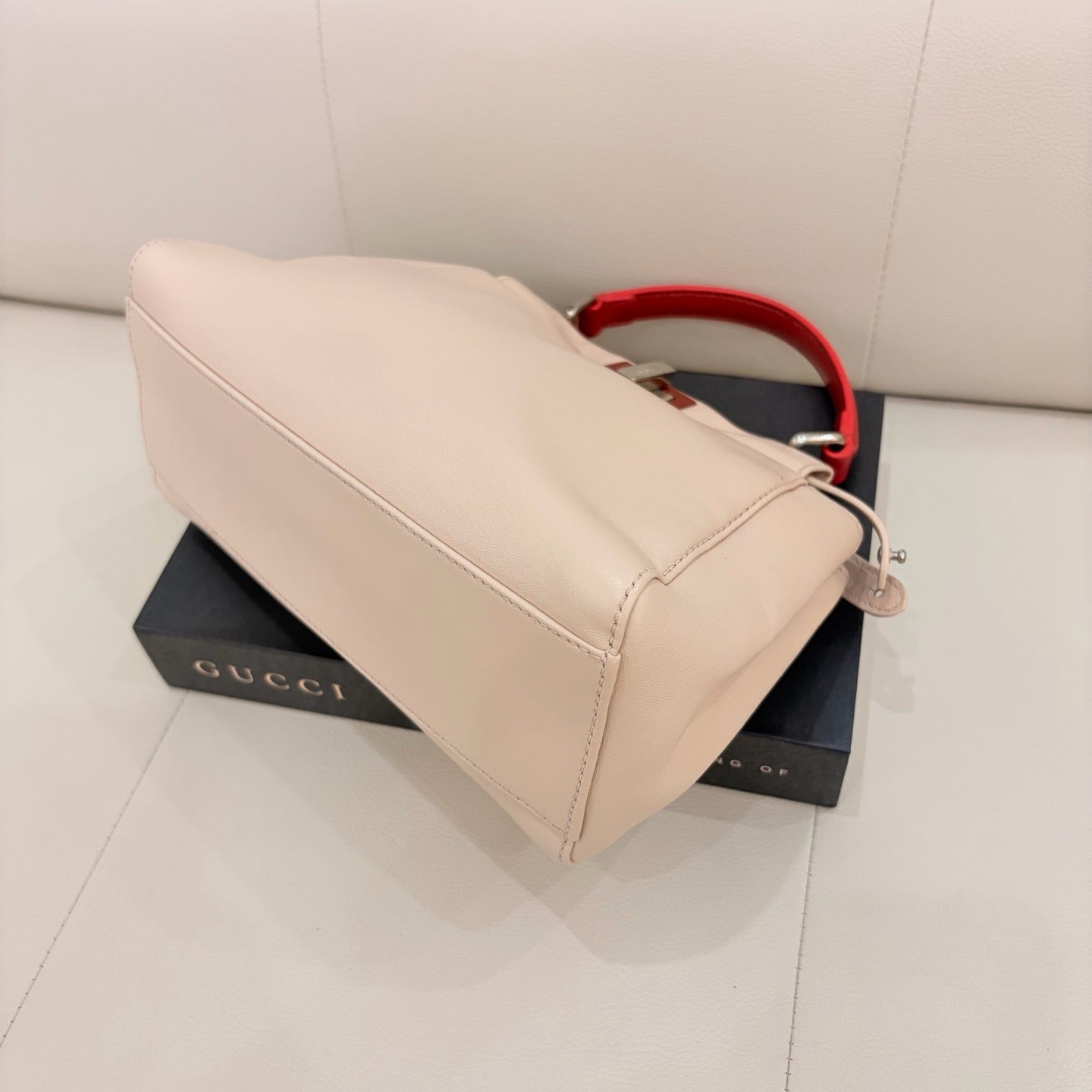 Fendi - Peekaboo - Leather - Beige - (small)