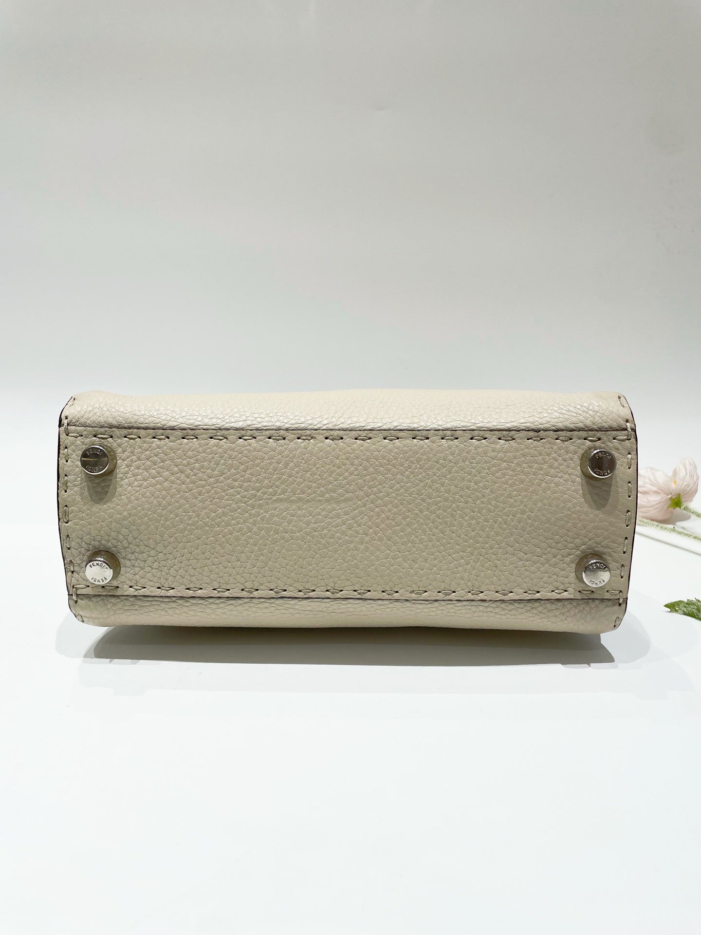 Fendi - Peekaboo - Leather - Beige - (small)