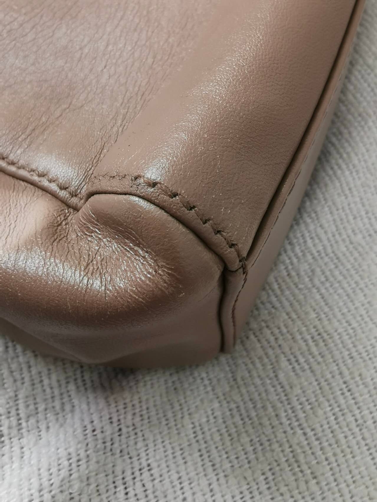 Fendi - Peekaboo - Leather - Beige - (small)