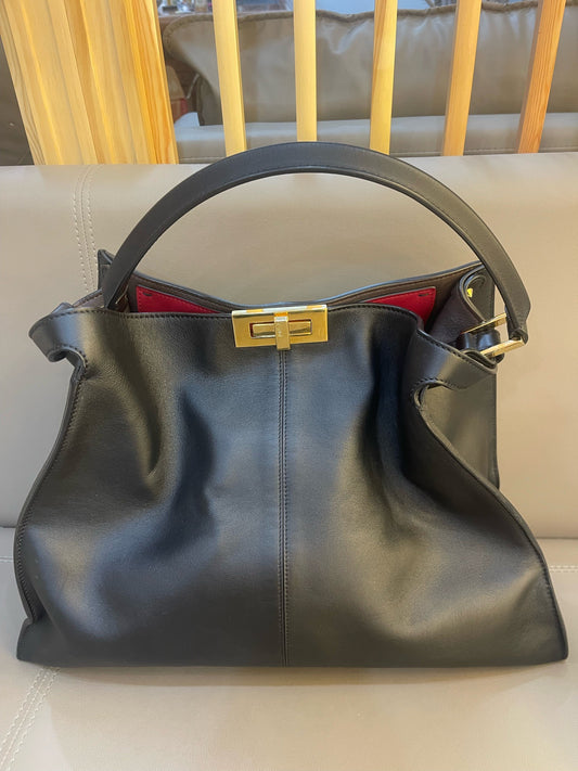 Fendi - Peekaboo - Leather - Black