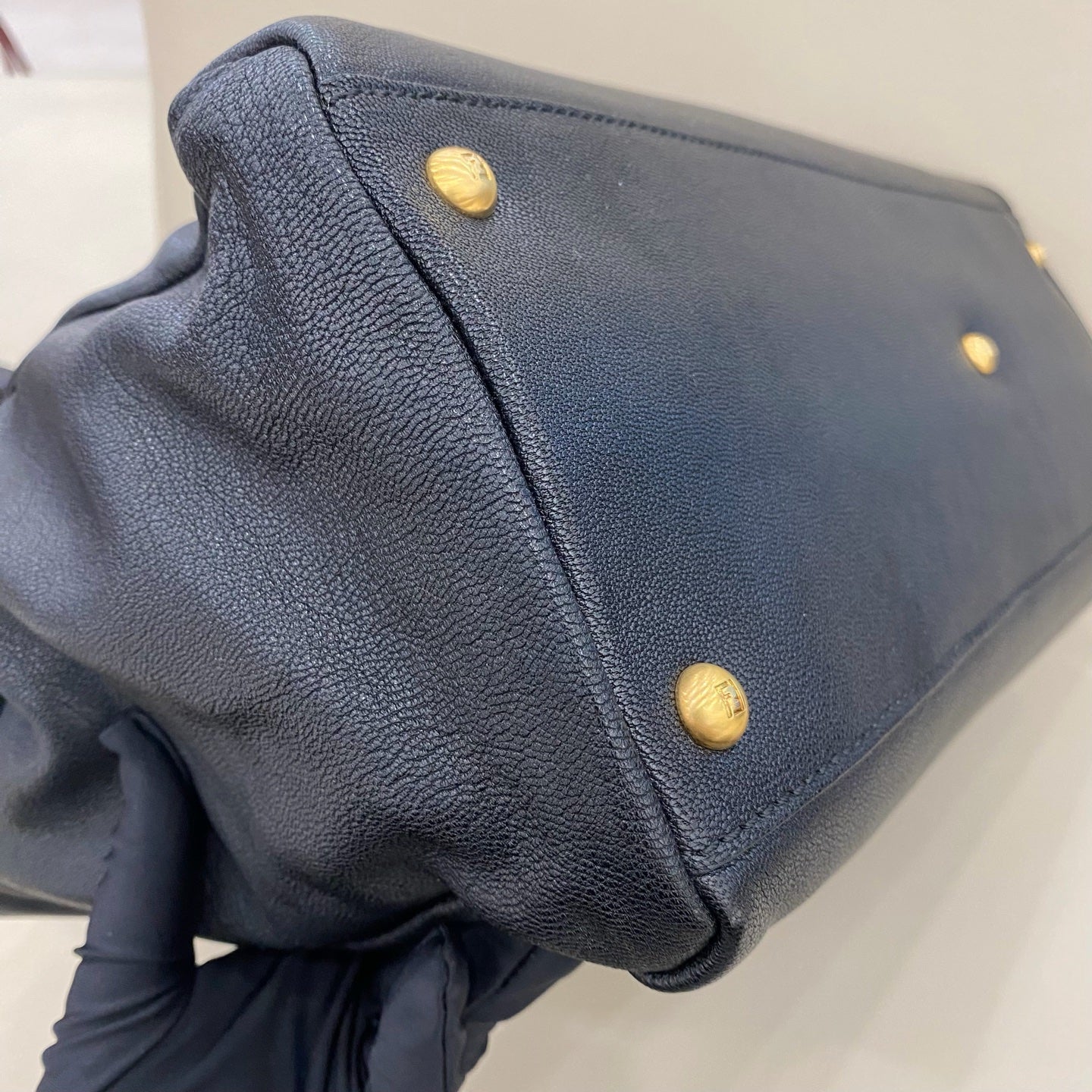 Fendi - Peekaboo - Leather - Black - (Large)