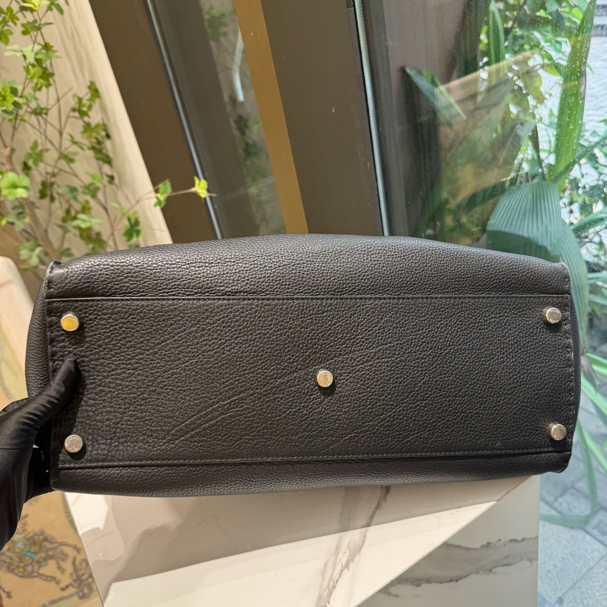 Fendi - Peekaboo - Leather - Black - (large)