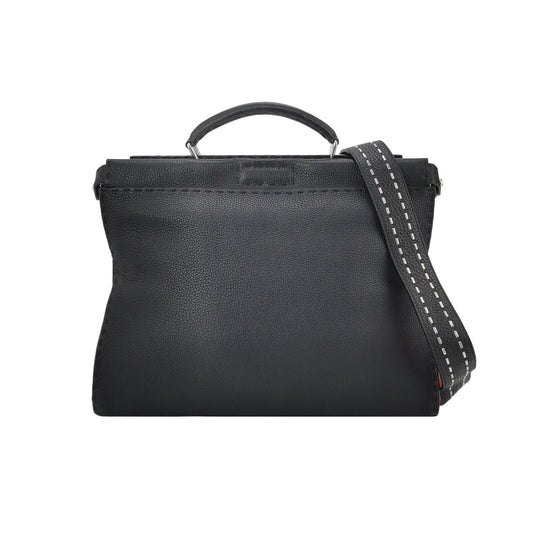 Fendi - Peekaboo - Leather - Black - (medium)