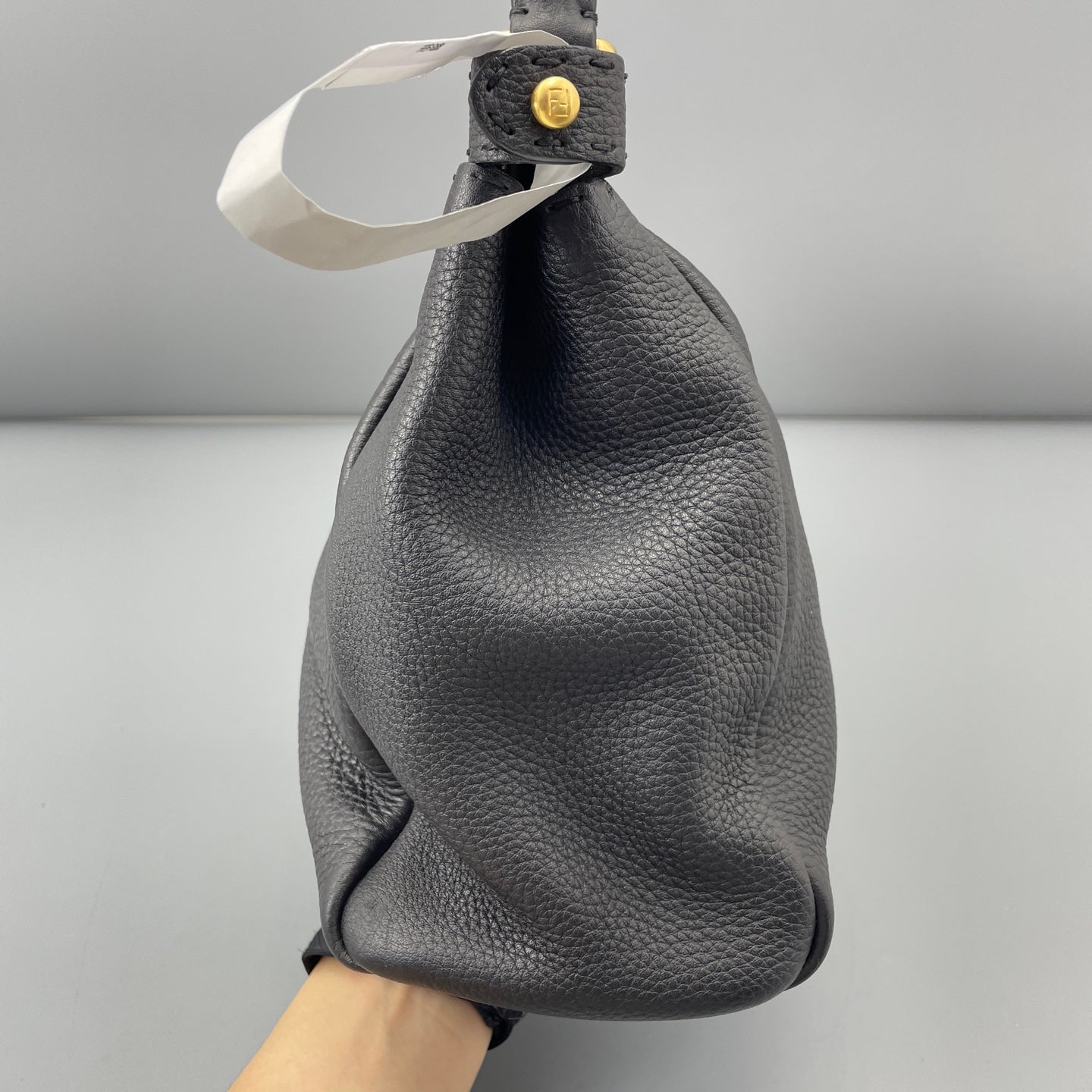 Fendi - Peekaboo - Leather - Black - (Medium)