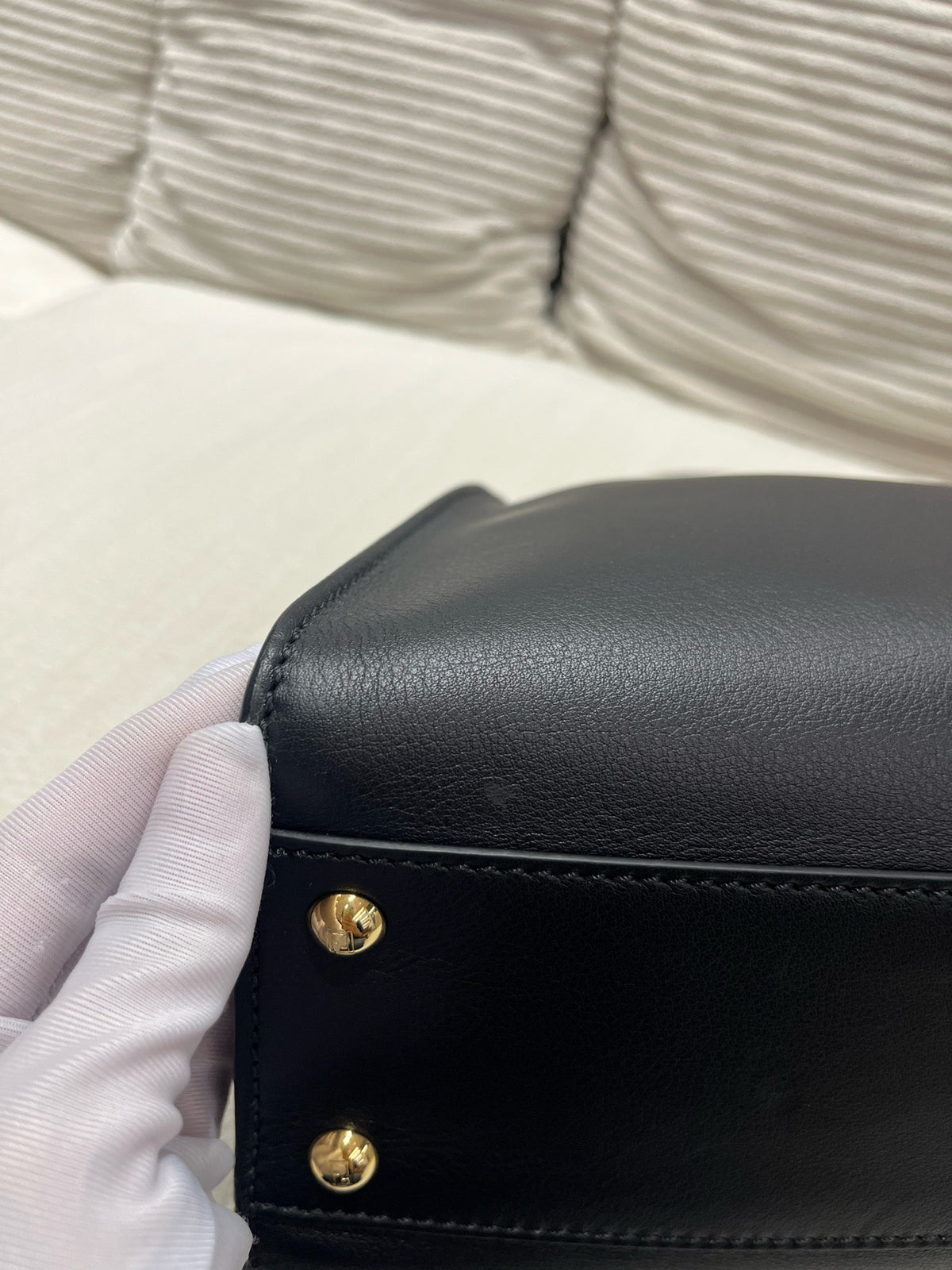 Fendi - Peekaboo - Leather - Black - (medium)