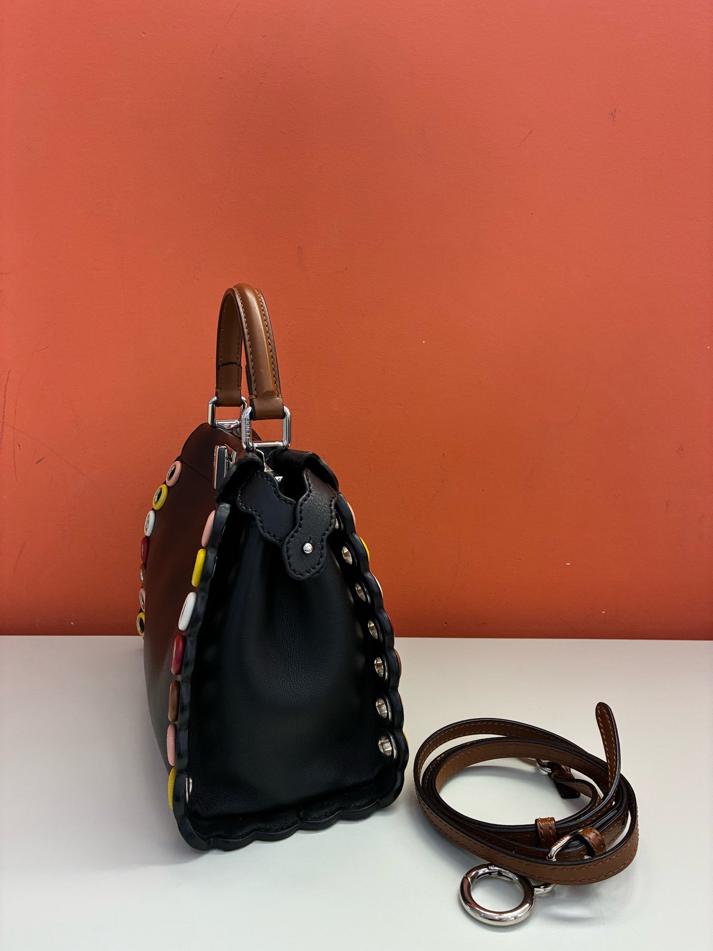 Fendi - Peekaboo - Leather - Black - (mini)